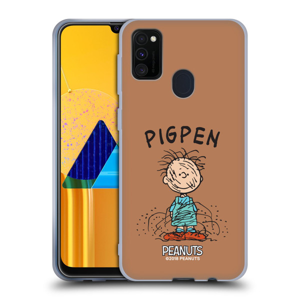 Peanuts Characters Pigpen Soft Gel Case for Samsung Galaxy M30s (2019)/M21 (2020)