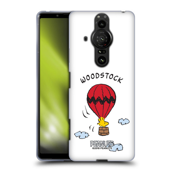 Peanuts Characters Woodstock Soft Gel Case for Sony Xperia Pro-I
