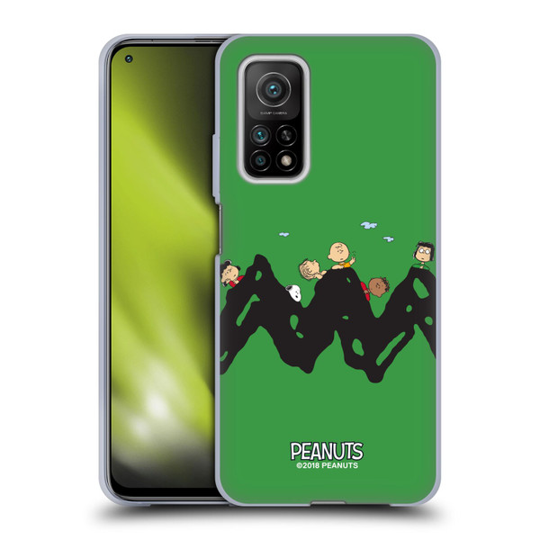 Peanuts Characters Group Soft Gel Case for Xiaomi Mi 10T 5G