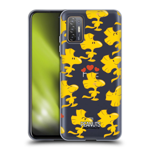 Peanuts Character Patterns Woodstock Soft Gel Case for HTC Desire 21 Pro 5G