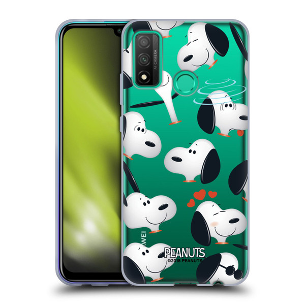 Peanuts Character Patterns Snoopy Soft Gel Case for Huawei P Smart (2020)