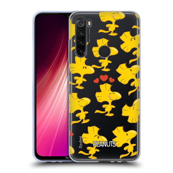 Peanuts Character Patterns Woodstock Soft Gel Case for Xiaomi Redmi Note 8T