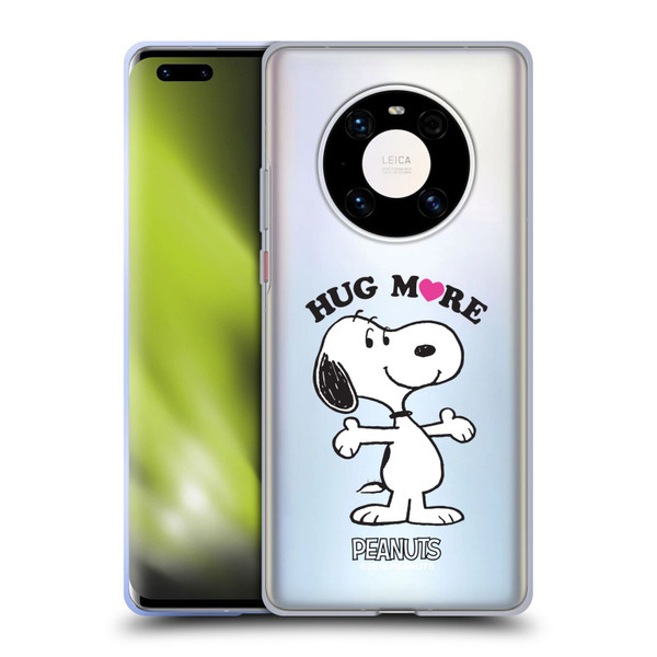 Peanuts Snoopy Hug More Soft Gel Case for Huawei Mate 40 Pro 5G