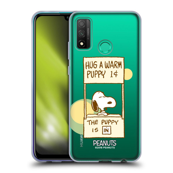 Peanuts Snoopy Hug Warm Soft Gel Case for Huawei P Smart (2020)