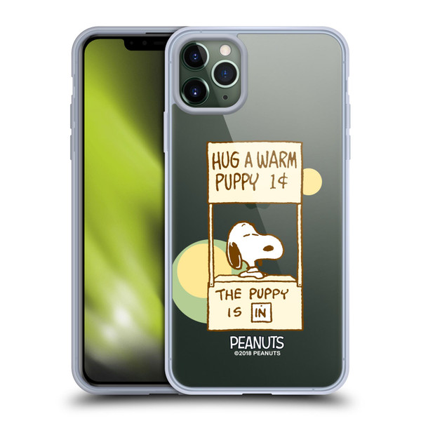 Peanuts Snoopy Hug Warm Soft Gel Case for Apple iPhone 11 Pro Max & MagSafe