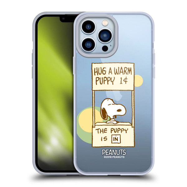 Peanuts Snoopy Hug Warm Soft Gel Case for Apple iPhone 13 Pro Max & MagSafe