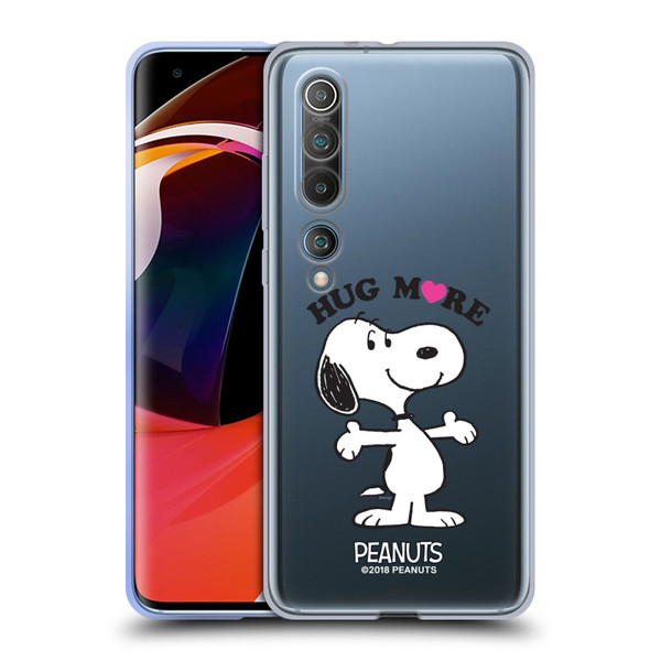Peanuts Snoopy Hug More Soft Gel Case for Xiaomi Mi 10 5G / Mi 10 Pro 5G
