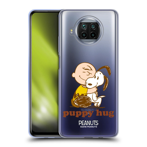 Peanuts Snoopy Hug Charlie Puppy Hug Soft Gel Case for Xiaomi Mi 10T Lite 5G