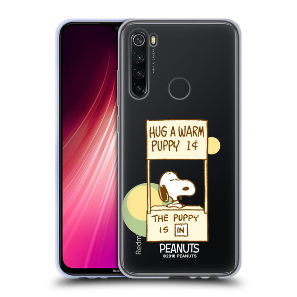 Peanuts Snoopy Hug Warm Soft Gel Case for Xiaomi Redmi Note 8T