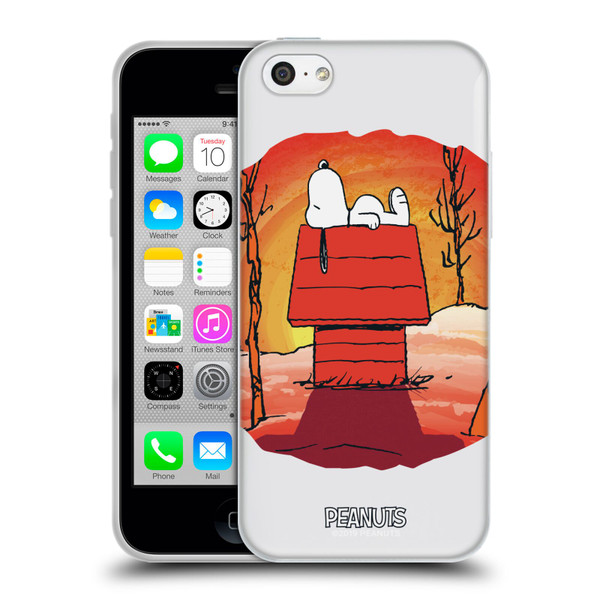 Peanuts Spooktacular Snoopy Soft Gel Case for Apple iPhone 5c
