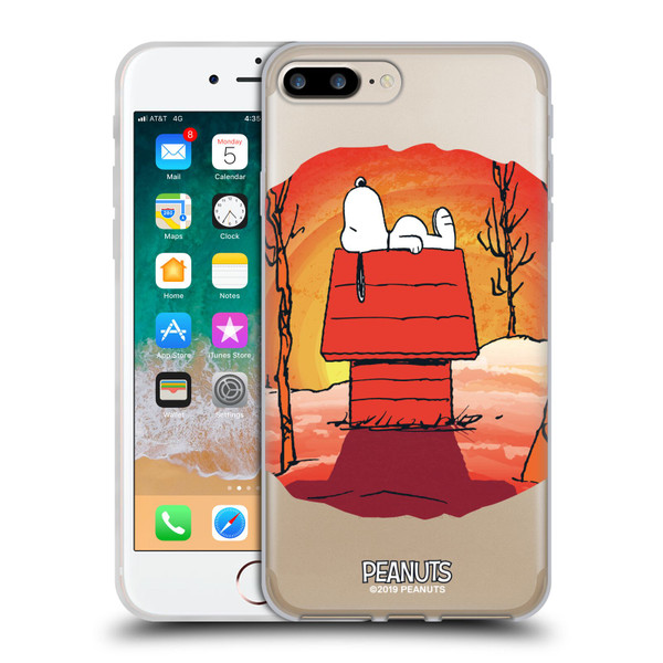 Peanuts Spooktacular Snoopy Soft Gel Case for Apple iPhone 7 Plus / iPhone 8 Plus