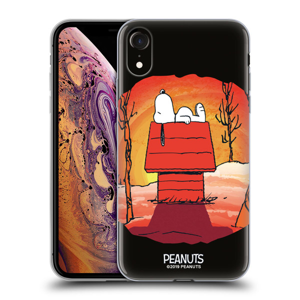 Peanuts Spooktacular Snoopy Soft Gel Case for Apple iPhone XR