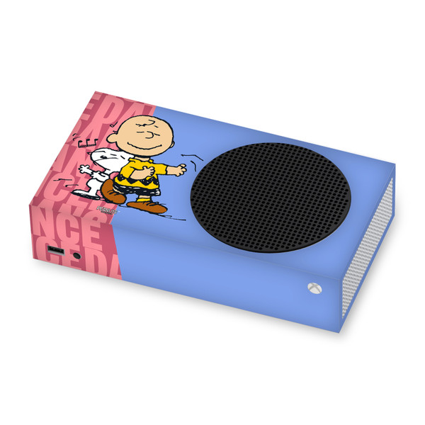 Peanuts Character Graphics Snoopy & Charlie Brown Vinyl Sticker Skin Decal Cover for Microsoft Xbox Series S Console