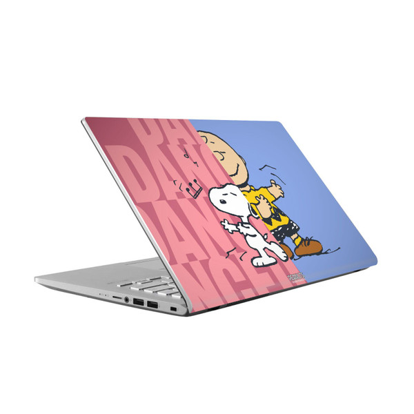 Peanuts Character Art Snoopy & Charlie Brown Vinyl Sticker Skin Decal Cover for Asus Vivobook 14 X409FA-EK555T