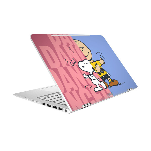 Peanuts Character Art Snoopy & Charlie Brown Vinyl Sticker Skin Decal Cover for HP Spectre Pro X360 G2