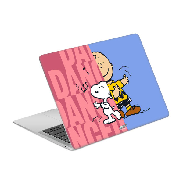 Peanuts Character Art Snoopy & Charlie Brown Vinyl Sticker Skin Decal Cover for Apple MacBook Air 13.3" A1932/A2179