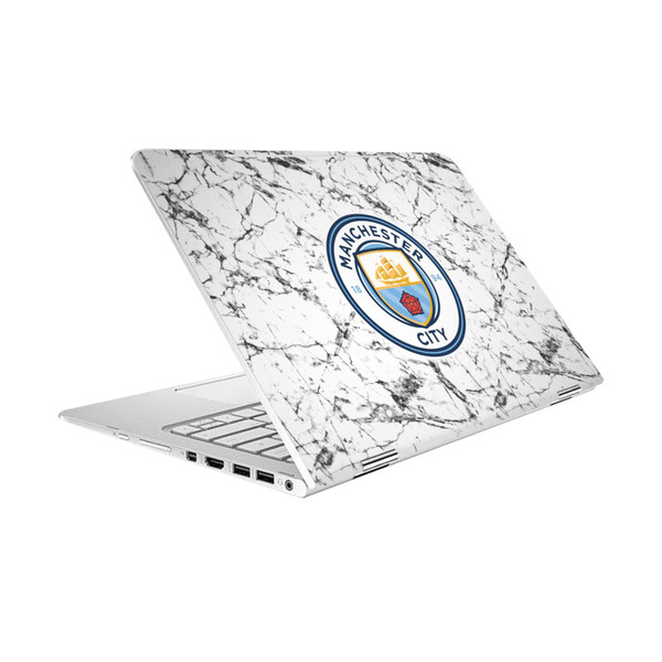 Manchester City Man City FC Art White Marble Vinyl Sticker Skin Decal Cover for HP Spectre Pro X360 G2