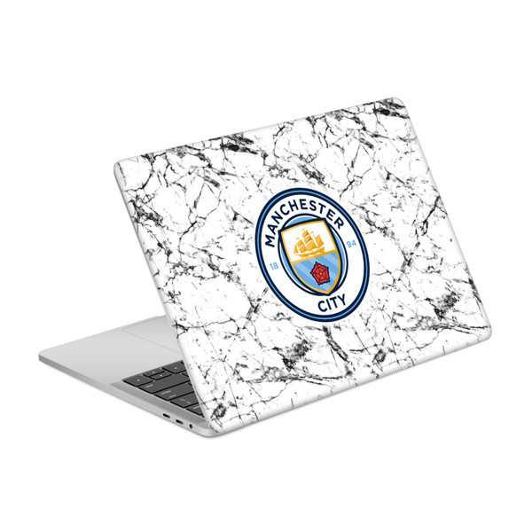 Manchester City Man City FC Art White Marble Vinyl Sticker Skin Decal Cover for Apple MacBook Pro 13" A1989 / A2159