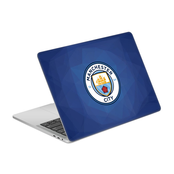 Manchester City Man City FC Art Navy Blue Geometric Vinyl Sticker Skin Decal Cover for Apple MacBook Pro 13" A1989 / A2159