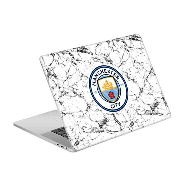 Manchester City Man City FC Art White Marble Vinyl Sticker Skin Decal Cover for Apple MacBook Pro 15.4" A1707/A1990