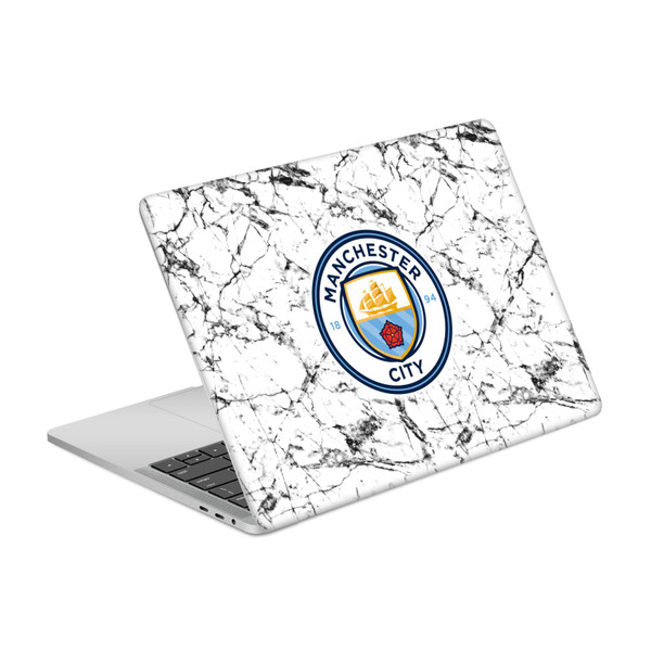 Manchester City Man City FC Art White Marble Vinyl Sticker Skin Decal Cover for Apple MacBook Pro 13" A2338