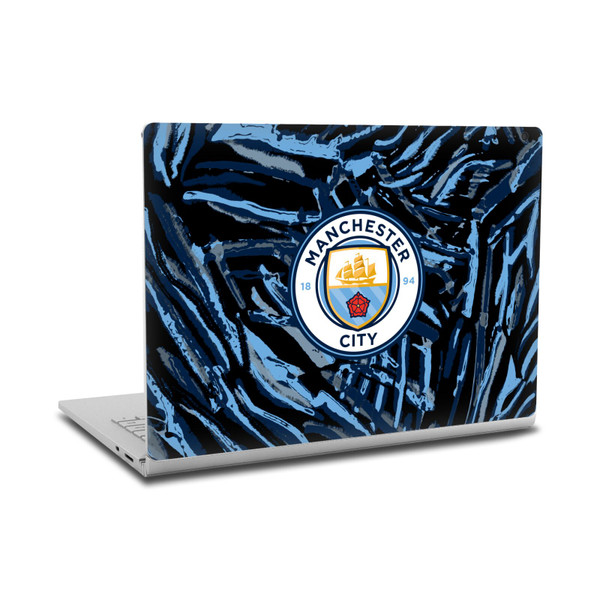 Manchester City Man City FC Art Abstract Brush Vinyl Sticker Skin Decal Cover for Microsoft Surface Book 2