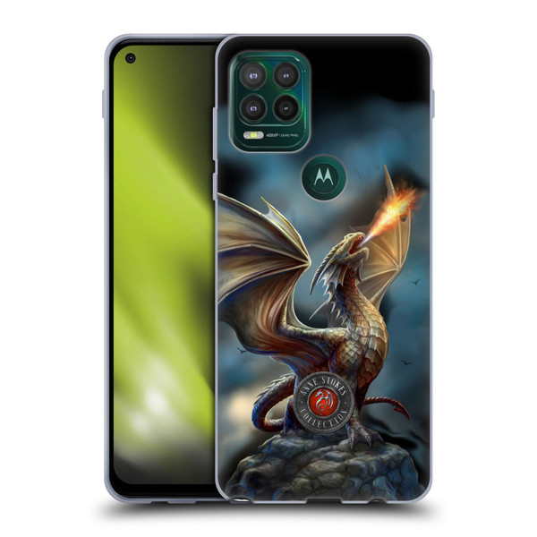 Anne Stokes Dragons Noble Soft Gel Case for Motorola Moto G Stylus 5G 2021