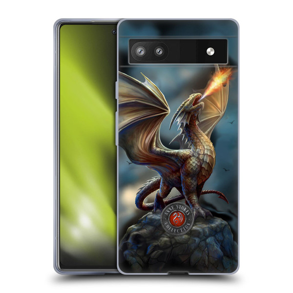 Anne Stokes Dragons Noble Soft Gel Case for Google Pixel 6a