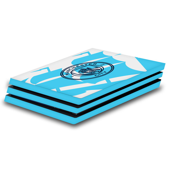 Manchester City Man City FC Logo Art Badge Ship Vinyl Sticker Skin Decal Cover for Sony PS4 Pro Console
