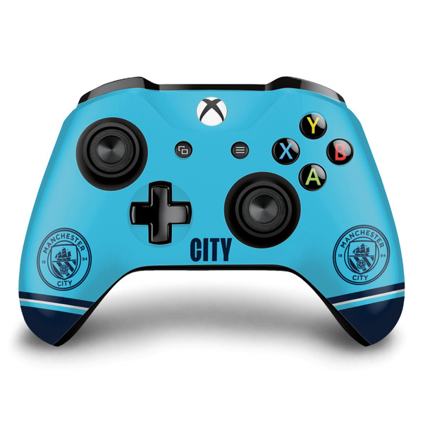 Manchester City Man City FC Logo Art Badge Ship Vinyl Sticker Skin Decal Cover for Microsoft Xbox One S / X Controller