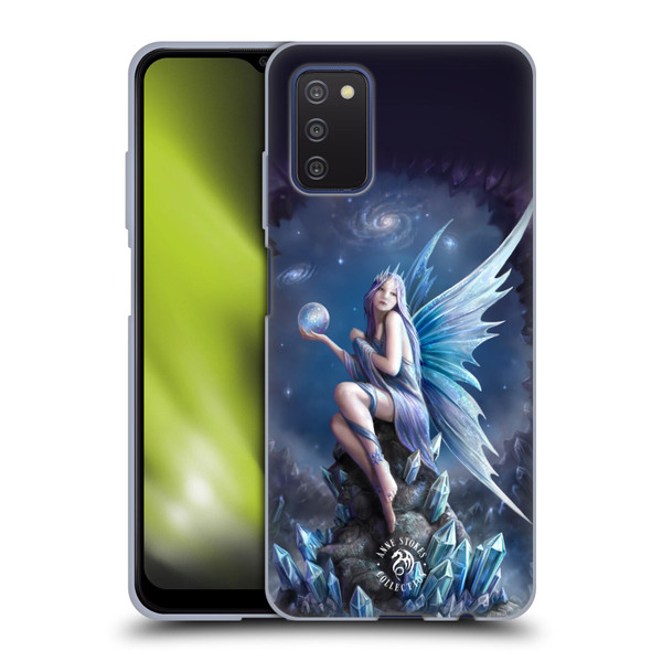 Anne Stokes Fairies Stargazer Soft Gel Case for Samsung Galaxy A03s (2021)