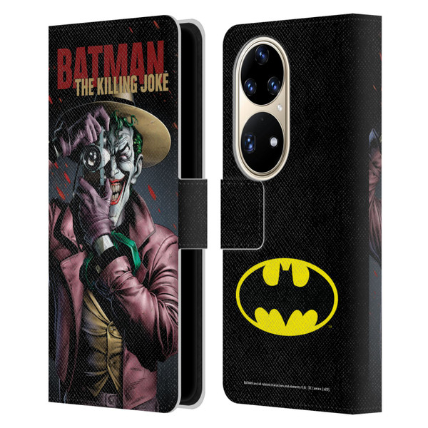 Batman DC Comics Famous Comic Book Covers The Killing Joke Leather Book Wallet Case Cover For Huawei P50 Pro