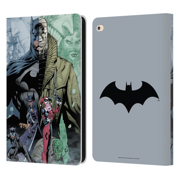 Batman DC Comics Famous Comic Book Covers Hush Leather Book Wallet Case Cover For Apple iPad Air 2 (2014)