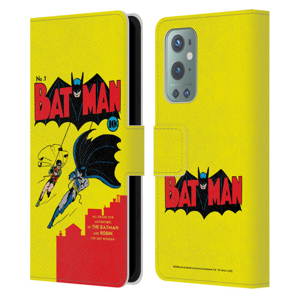 Batman DC Comics Famous Comic Book Covers Number 1 Leather Book Wallet Case Cover For OnePlus 9
