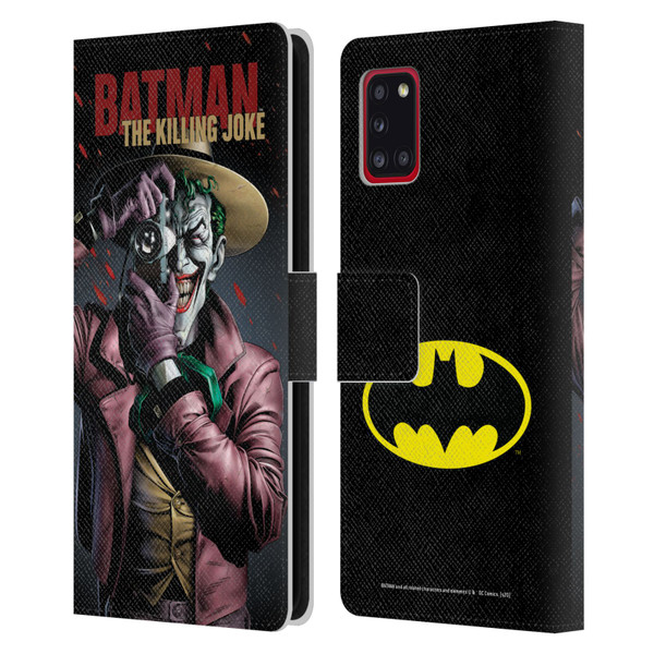 Batman DC Comics Famous Comic Book Covers The Killing Joke Leather Book Wallet Case Cover For Samsung Galaxy A31 (2020)
