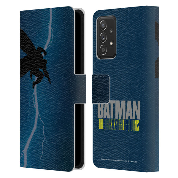 Batman DC Comics Famous Comic Book Covers The Dark Knight Returns Leather Book Wallet Case Cover For Samsung Galaxy A53 5G (2022)