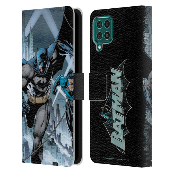 Batman DC Comics Hush #615 Nightwing Cover Leather Book Wallet Case Cover For Samsung Galaxy F62 (2021)
