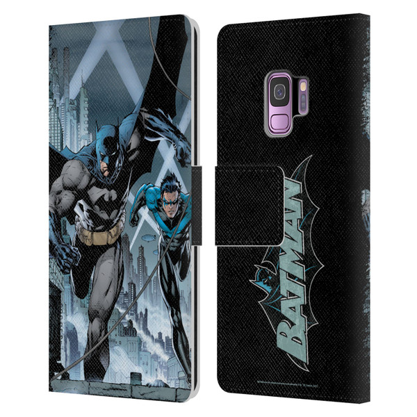 Batman DC Comics Hush #615 Nightwing Cover Leather Book Wallet Case Cover For Samsung Galaxy S9