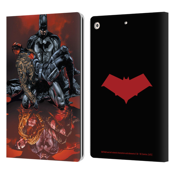 Batman DC Comics Red Hood And The Outlaws #17 Leather Book Wallet Case Cover For Apple iPad 10.2 2019/2020/2021