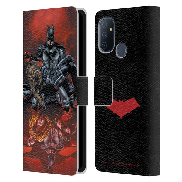 Batman DC Comics Red Hood And The Outlaws #17 Leather Book Wallet Case Cover For OnePlus Nord N100