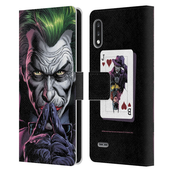 Batman DC Comics Three Jokers The Criminal Leather Book Wallet Case Cover For LG K22