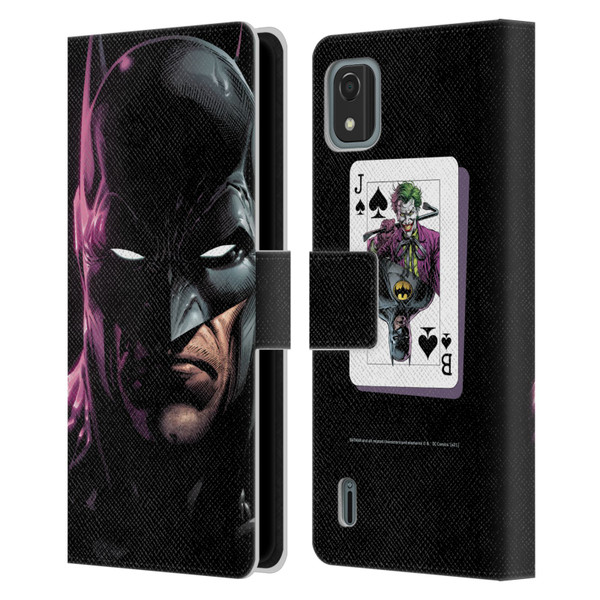 Batman DC Comics Three Jokers Batman Leather Book Wallet Case Cover For Nokia C2 2nd Edition