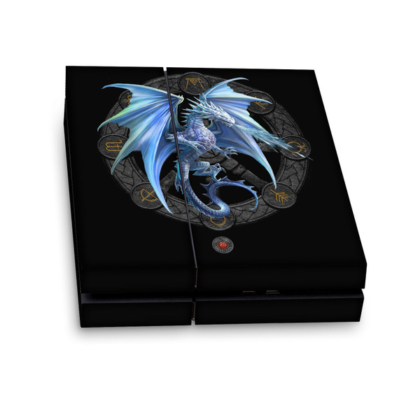 Anne Stokes Dragons Of The Sabbats Yule Winter Solstice Vinyl Sticker Skin Decal Cover for Sony PS4 Console