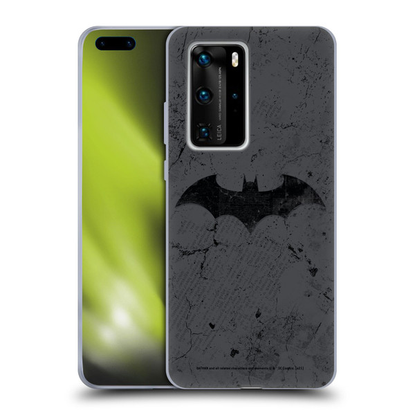 Batman DC Comics Hush Logo Distressed Soft Gel Case for Huawei P40 Pro / P40 Pro Plus 5G