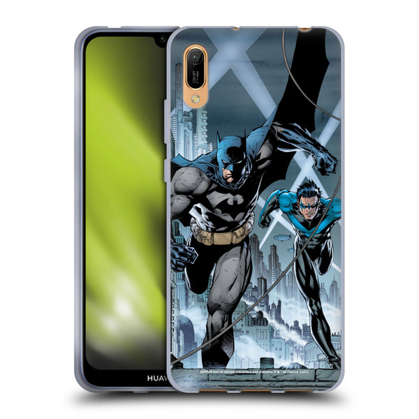 Batman DC Comics Hush #615 Nightwing Cover Soft Gel Case for Huawei Y6 Pro (2019)