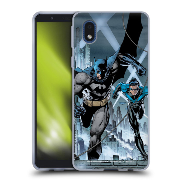 Batman DC Comics Hush #615 Nightwing Cover Soft Gel Case for Samsung Galaxy A01 Core (2020)