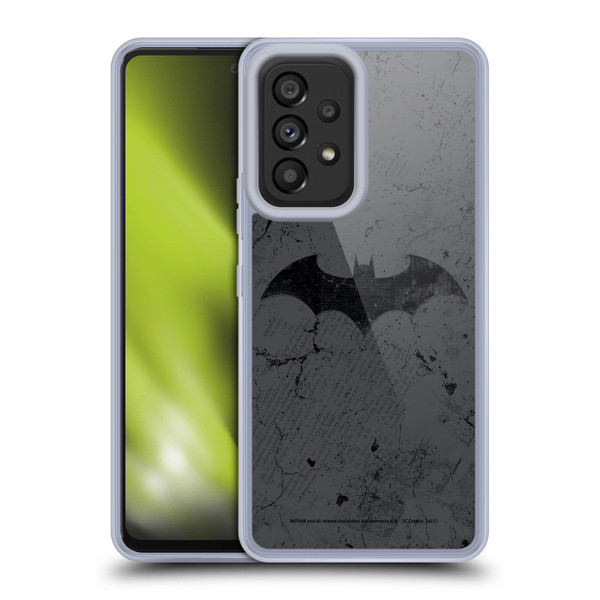 Batman DC Comics Hush Logo Distressed Soft Gel Case for Samsung Galaxy A53 5G (2022)