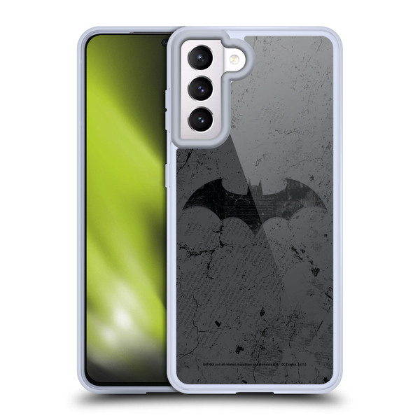 Batman DC Comics Hush Logo Distressed Soft Gel Case for Samsung Galaxy S21 5G & MagSafe