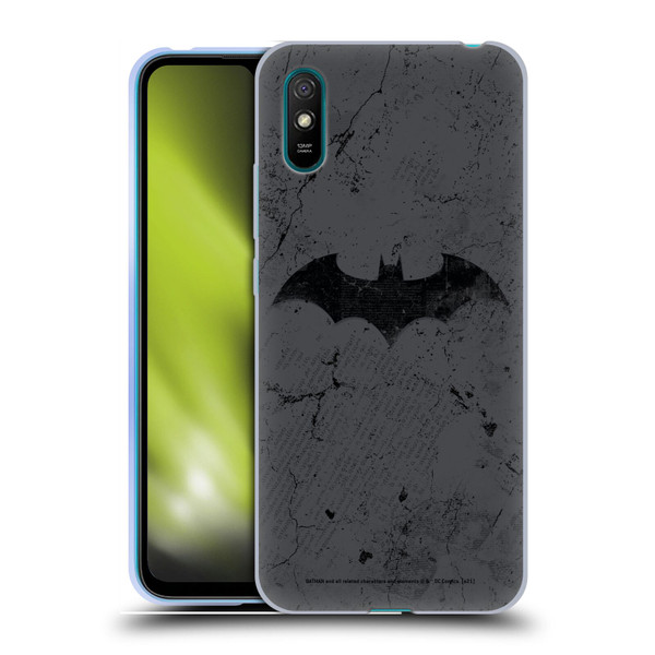 Batman DC Comics Hush Logo Distressed Soft Gel Case for Xiaomi Redmi 9A / Redmi 9AT