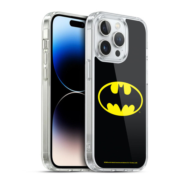 Batman DC Comics Logos Classic Soft Gel Case for Apple iPhone 13 Pro & MagSafe